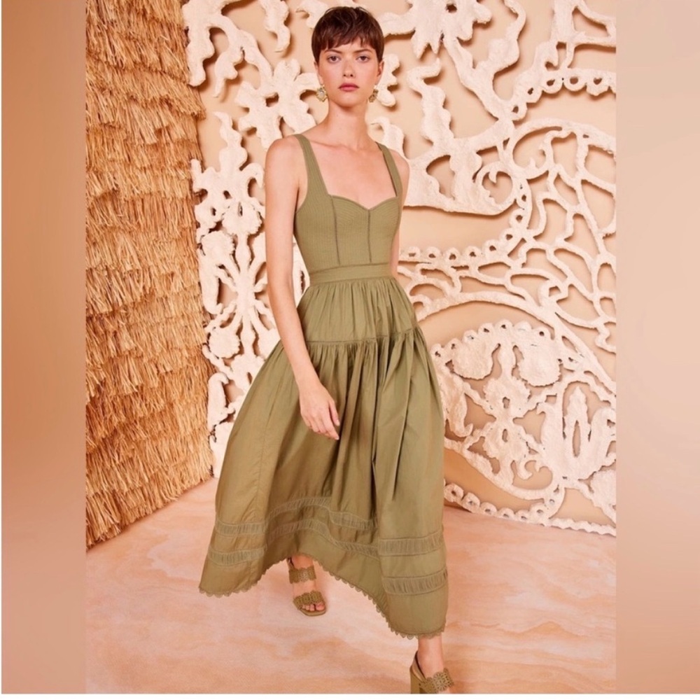 Ulla Johnson Isadora dress in lichen size 4